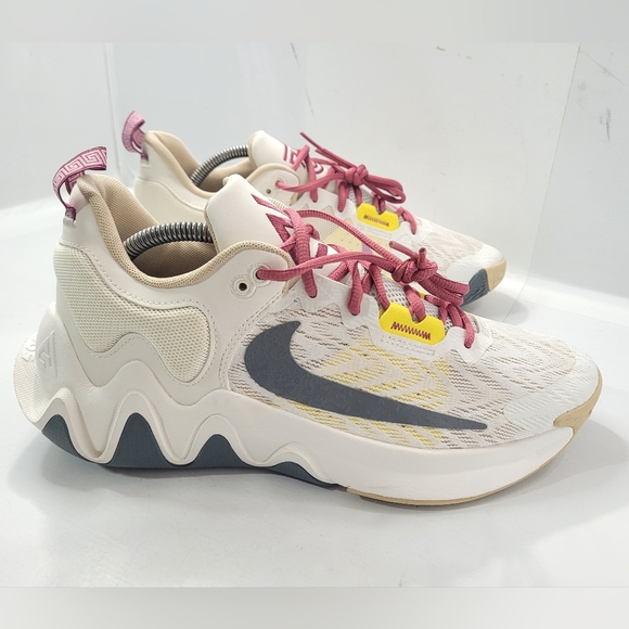 NIKE GIANNIS IMMORTALITY 2 COLOSSEUM MEN'S SHOES SIZE 10 SAIL RATTAN DMO825-100 - Picture 10 of 15